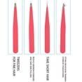 thumbnail image 3 of mtvxesu Stainless Steel Eyebrow Clip Set Plucking Tweezers In Plastic Box 4PC Sale, 3 of 6