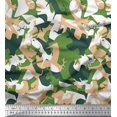 thumbnail image 1 of Soimoi Rayon Crepe Fabric Animals & Texture Printed Craft Fabric by the Yard 46 Inch Wide, 1 of 3
