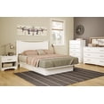 thumbnail image 3 of South Shore Gramercy Full/Queen Platform Bed, in Pure White, 3 of 9