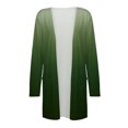 thumbnail image 4 of Pxiakgy cardigans pour Femmes Cardigan de Mode Décontracté avec Poches Manches Longues Veste Vert Armée m, 4 of 4