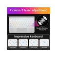 thumbnail image 2 of Wireless Keyboard Case for iPad Air 11 inch 2024 (M2), iPad Pro 11 4th 3rd 2nd 1st Gen 2022 - 2018 iPad Air 5th 4th Gen Case with Keyboard, Magic Stand, Multi-Touch Trackpad, 7 Colors Backlit, 2 of 7