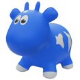 thumbnail image 1 of Jouet d'animal Rebondissant de Farm Hoppers - Vache, bleu, 1 of 2