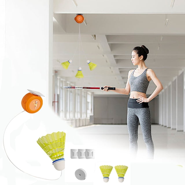 EGNMCR Badminton Badminton Trainer Exercise Exercises Fitness Partner Lifting Power Device badminton training