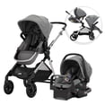 thumbnail image 1 of Evenflo GOLD SensorSafe Pivot Xpand Smart Modular Travel System with LiteMax Infant Car Seat (0-6 Years), 1 of 8