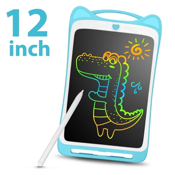 Chuank 12 in LCD Writing Tablet Colorful Screen Pressure-Sensitive Pink