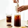 thumbnail image 1 of Cold Brew Kettle High Borosilicate French For Iced Coffee Tea Hot And Cold Infusion Versatile Kitchen Storage Container, 1 of 6