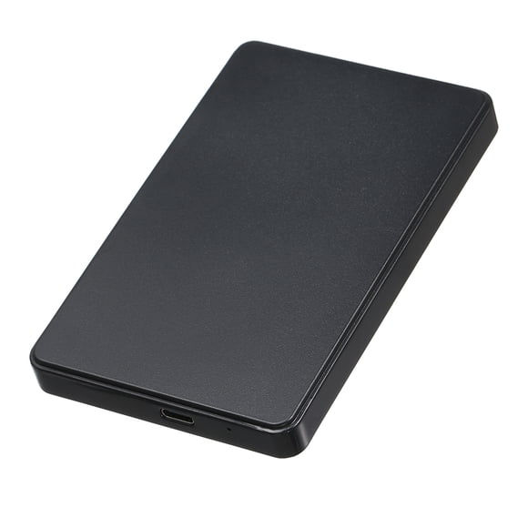 Graflsoa Boîtier SATA HDD/SSD USB 3.1 Type-C 2,5 Pouces - Installation Sans Outils, Boîtier ABS, Conception Compacte et Légère (Inclut Câble et Adaptateur)