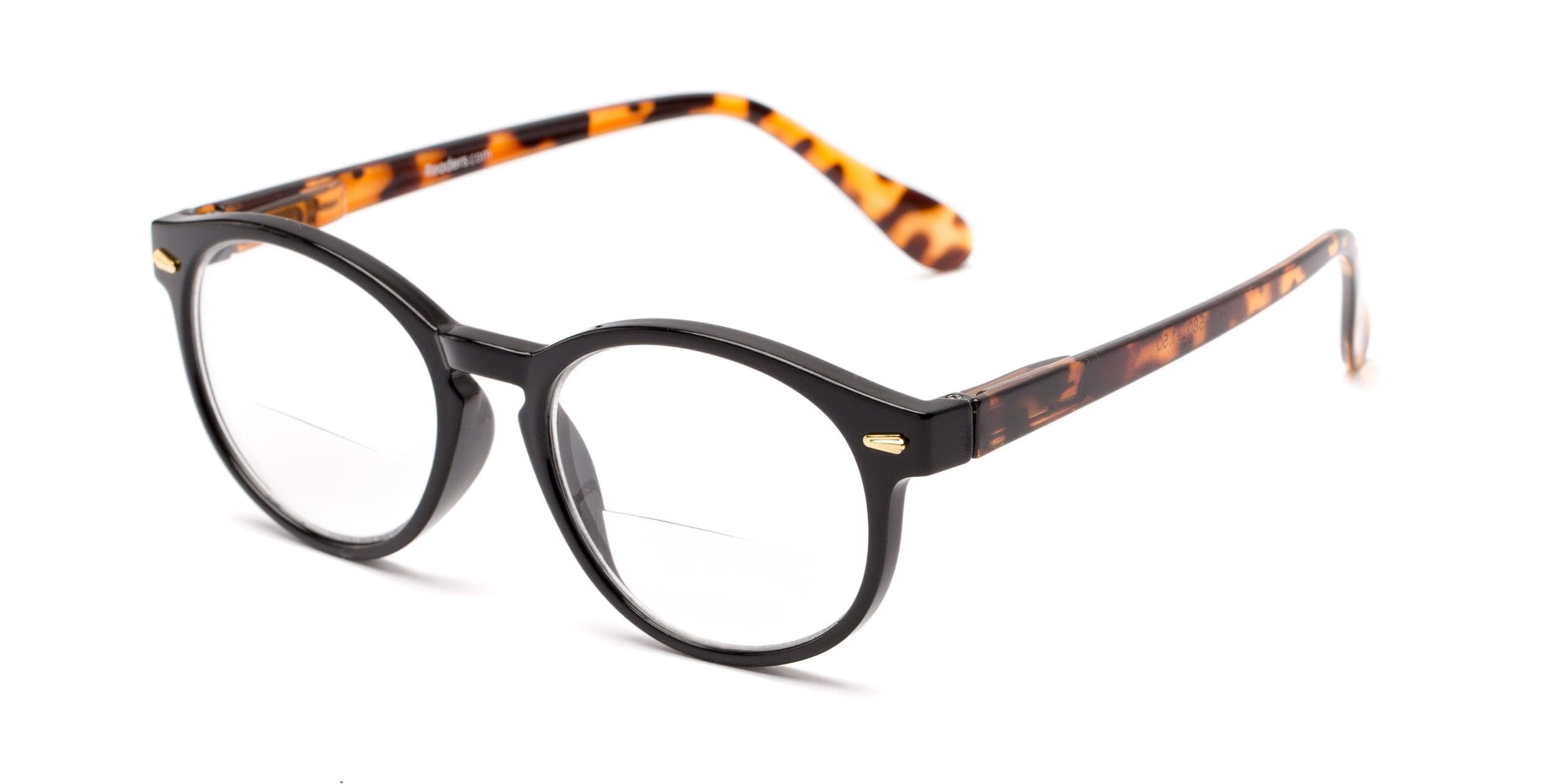 Readers.com Reading Glasses: The Actor Bifocal round Style for Men and Women