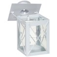 thumbnail image 2 of Lanterne à bougie Gartner Studios en blanc, 2 of 5