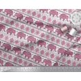 thumbnail image 2 of Soimoi Rayon Fabric Aztec & Tribal Elephant Ethnic Fabric Prints By Yard 56 Inch Wide, 2 of 3