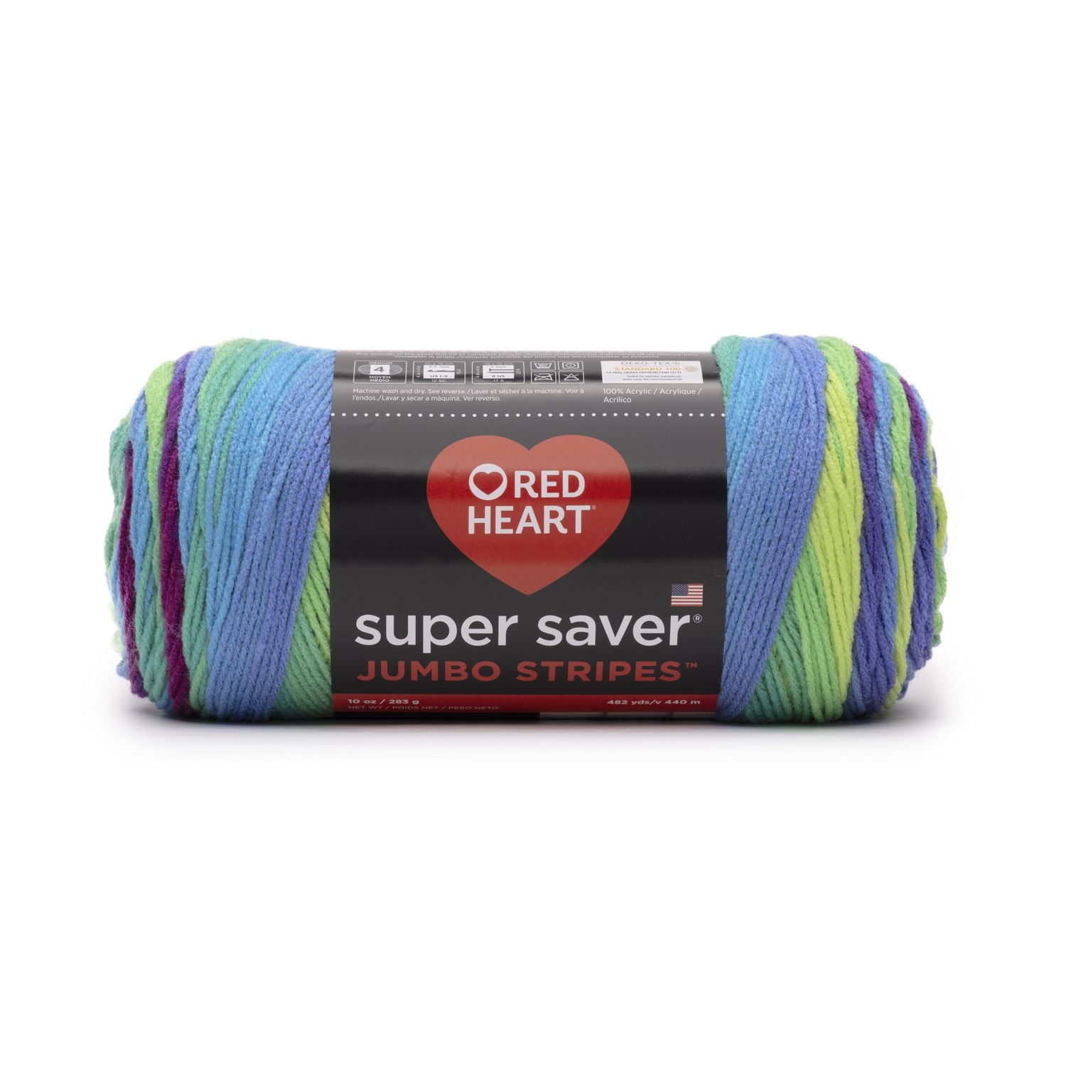 Red Heart® Fil Jumbo Super Saver®, Acrylique #4 Moyen, 10oz/283g