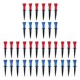 thumbnail image 2 of Langgg Lot de 12 pour T-Shirts de Golf Ballon en Plastique Support Stable Réutilisable Extérieur Intérieur Golf Sports Entraînement Pratique pour Golfeurs 6 Pcs Rouge+6 Pcs Bleu 76mm 3Ensemble, 2 of 6