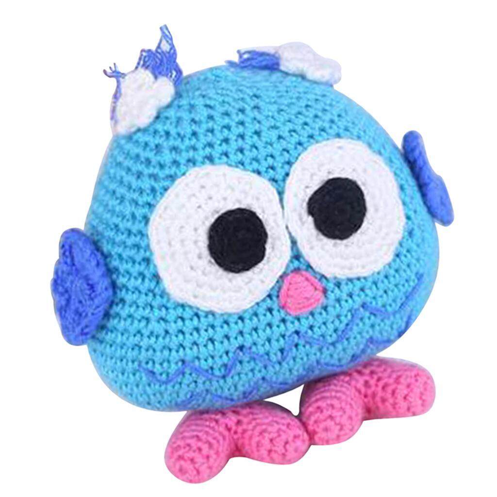 thinsony Creative Doll Owl Baby Crochet Knitting Kit Material Kit DIY Handmade Crocheted Ornaments