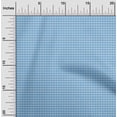 thumbnail image 2 of oneOone Cotton Poplin Medium Blue Fabric Check Houndstooth Craft Projects Decor Fabric Printed By The Yard 56 Inch Wide, 2 of 4