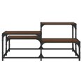 thumbnail image 3 of vidaXL Coffee Table Brown Oak 87.5x87.5x40 cm Engineered Wood, 3 of 5