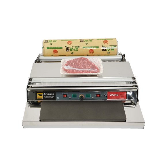 VisionTechShop VTH-500 20 Inch / 500 mm Hand Wrapping Machine Film Wrapper for Food Packaging Large Tray MADE IN KOREA