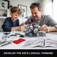 thumbnail image 2 of Estbridg V8 Engine Model Building Block Set Creative Construction Learning Gift for Adults Teens 14+, 2 of 8