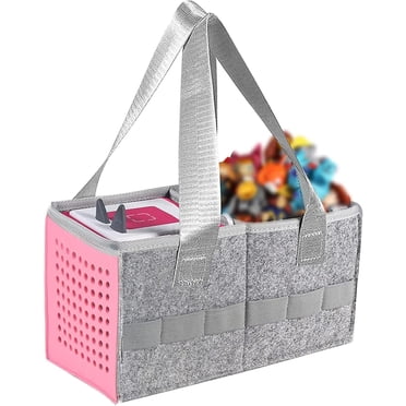 WIFKLSIIPG Carrying Case for Toniebox Starter Set and Tonies Figurines, Travel Felt Cloth Musical Toy Folding Bag for Toniebox 2 & Accessories