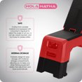thumbnail image 4 of HolaHatha Plateau D\'entraînement Physique Multifonctionnel avec Compartiment de Rangement, Rouge, 4 of 7