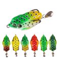thumbnail image 3 of Fish Lure Artificial Bait 8cm Fine Workmanship Compact Size Smooth No Burrs Exquisite Sweet Gift Rotating Wobbler Lures Green-red, 3 of 7