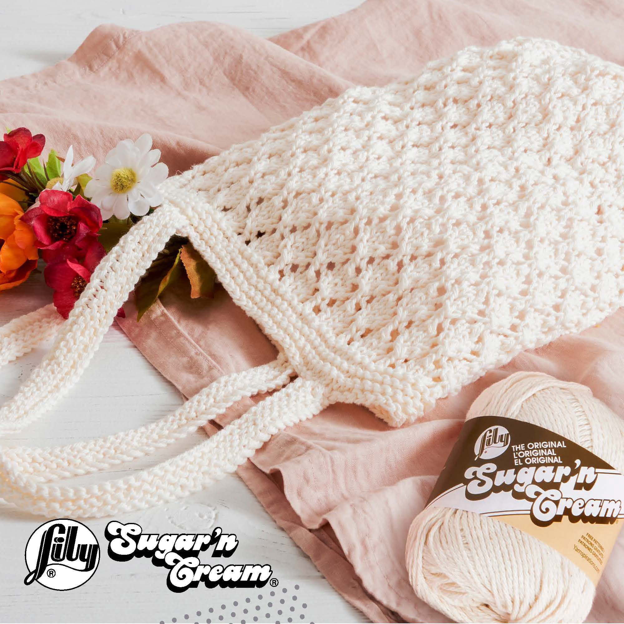 Lily Sugar N Cream® Snc Sb™ #4 Worsted (Medium) Cotton Yarn, Ecru 2.5oz/70.9g 120 Yards