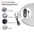 thumbnail image 4 of Hearth & Gear Heated Seat Cushion With Fast Heating Technology Universal Comfort Pad For Seat Home Use Portable Warmer Booster Seat for Car Driver Seat Cushion for Car Back Seat Cushion Wheelchair, 4 of 6