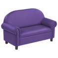 thumbnail image 1 of Softscape 10493-PU Little Lux Preschool Sofa - Purple, 1 of 1