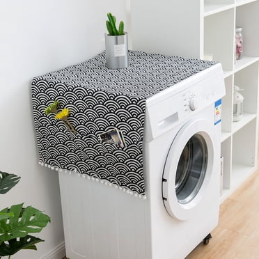 Karymi Bohemian Mediterranean Style Refrigerator Cover Cloth, Single Door Refrigerator Dusts Cover, Drum Washing Machine Cover Cloth Clearance Wal&mart Deals Remembrance Day