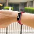 thumbnail image 4 of HEVIRGO 1PC Watch Strap Anti-loss Breathable Sweatproof Portable Smooth Wristband for Samsung Galaxy Fit 2 SM-R220, 4 of 10