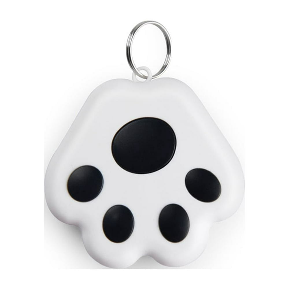 Porte-clés Bluetooth pour Animal de Compagnie Anti-Perte, Localisateur Intelligent GPS pour Chien, Alarme, Clé, Collier, Traceur (Noir)