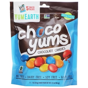 YumEarth - Choco Yums Chocolat bonbons - 5 Boîte(s)
