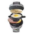 thumbnail image 3 of Hamilton Beach Breakfast Sandwich Maker with Timer, Electric Breakfast Sandwich Maker (25478RC), 3 of 5