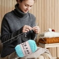 thumbnail image 4 of Birdeem 5 Strands Milk Cotton Doll Crochet Diy Knitting Thread Baby Sweater Wool Ball, 4 of 6