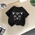 thumbnail image 5 of Xuewenshw T-Shirt Graphique Mignon pour Fille, Col Rond, Manches Courtes, Été, Décontracté, T-Shirt, Banane, Filles, 5 of 5