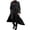 Black, variant on Penkiiy Coat Windbreakers for Men Men's Winter Fashion Easy Solid Color Warm Lapel Coat Business Casual Coat Black Coats