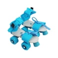 thumbnail image 4 of EeaseCA Patins de Patinage à Double Rangée Réglables pour Enfants, Patins à Quatre Roues, Chaussures, Cadeaux pour Enfants, Taille 25-32 (Bleu), 4 of 7