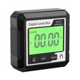 thumbnail image 1 of Détecteur d'Angle Numérique Rétroéclairé avec Écran LCD, Rapporteur Inclinomètre, Outil de Mesure Portable pour la Menuiserie et les Projets de Construction, 1 of 8