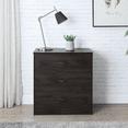 thumbnail image 1 of Mainstays 3-Drawer Dresser, Dark Oak, 1 of 9