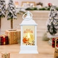 thumbnail image 2 of Night Light Lamp Christmas Four-Corner Lantern with Customizable Patterns Festive Decoration Light Portable Candle Lamp Decorative Candle Lanterns, 2 of 6