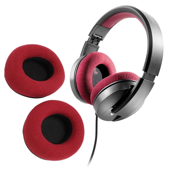 Coussinets d'Oreille pour Écoute Focale, Coussinets d'Oreille Coussins d'Oreille Remplacement en Mousse Mémoire, Housse d'Oreille Douce et Confortable Coussin pour Casque