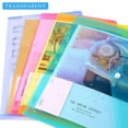 thumbnail image 4 of Yellow Translucent Poly Envelope 1 Pcs Document Envelopes with Snap Button Quality Clear Document Folder for A3 Size, Document Folder with Snap Closure, Project File Document Wallet, Office Folder, 4 of 4