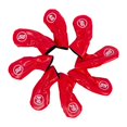 thumbnail image 4 of Siruishop 8Pcs Golf Iron Club Head Covers Embroidery Golfer Gift with Degree Protector Red, 4 of 8