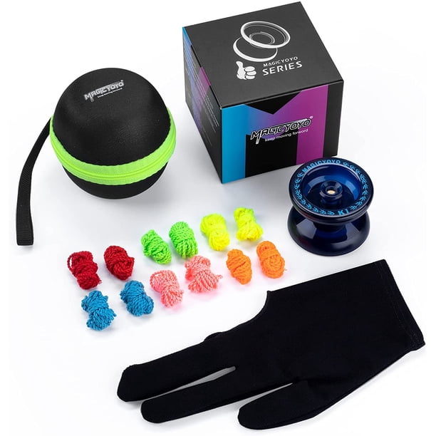 MAGICYOYO K1 - Blue Responsive YoYo for Kids Beginners, Solid