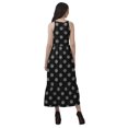 thumbnail image 4 of Moomaya Robe de Vacances pour Femmes en Rayonne, Col Licou, Sans Manches, Fente avant, Robe Imprimée, 4 of 4