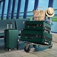 thumbnail image 2 of Ktaxon Ensemble de 3 Valises : Valise à Roulettes, Coque Rigide, Légère, avec Serrure TSA., 2 of 10