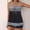 01 White, variant on Weiqiqre High Waisted Bikini Sets Women Two Piece Tummy Control Bathing Suits with Boyshorts Swimwear