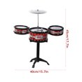 thumbnail image 2 of Miangastore 1 Set Set Educational Musical Drum For Jazz Drum Playset For Early Music Development And Parent Interaction, 2 of 8