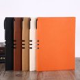 thumbnail image 3 of maskred Agenda Journal Planificateur Carnet de Notes Taille Compacte Fournitures de Bureau Durables Cuir Artificiel Couverture Rigide Notes Marron, 3 of 6