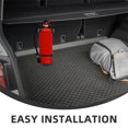 thumbnail image 3 of Miangastore Extinguisher Wall Bracket Black 2Set 8.3x3x3in, 3 of 8