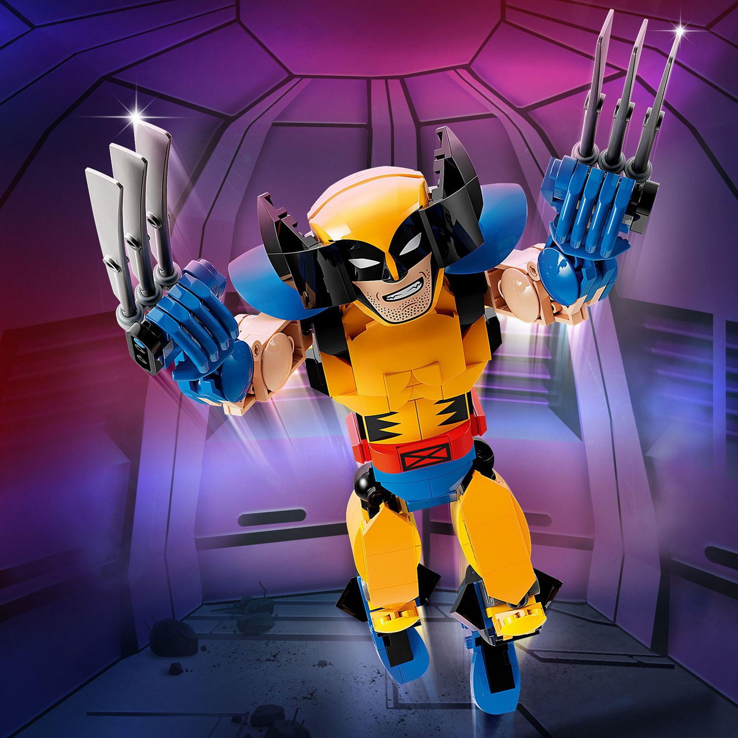 LEGO Marvel La figurine à construire de Wolverine 76257 Ensemble de jeu de construction (327 pièces)
